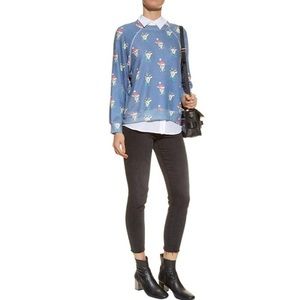Wildfox reindeer Christmas sweater
